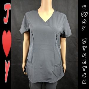 🏪 SUPER COMFORTABLE & FUNCTIONAL JOY SCRUB TOP 🏪
